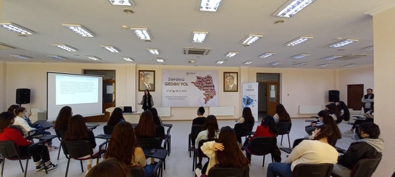Mingəçevir Dövlət Universitetinin əməkdaşı gənclər üçün təlimlərdə iştirak edib