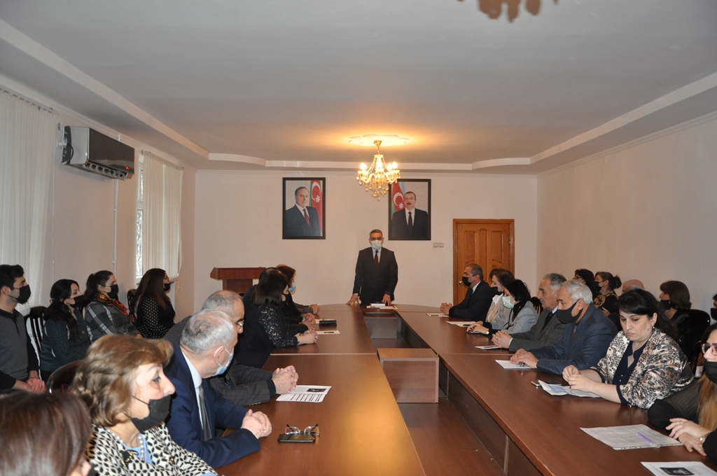 Mingəçevir Dövlət Universitetində “Pedaqogika” kitabının təqdimatı olub