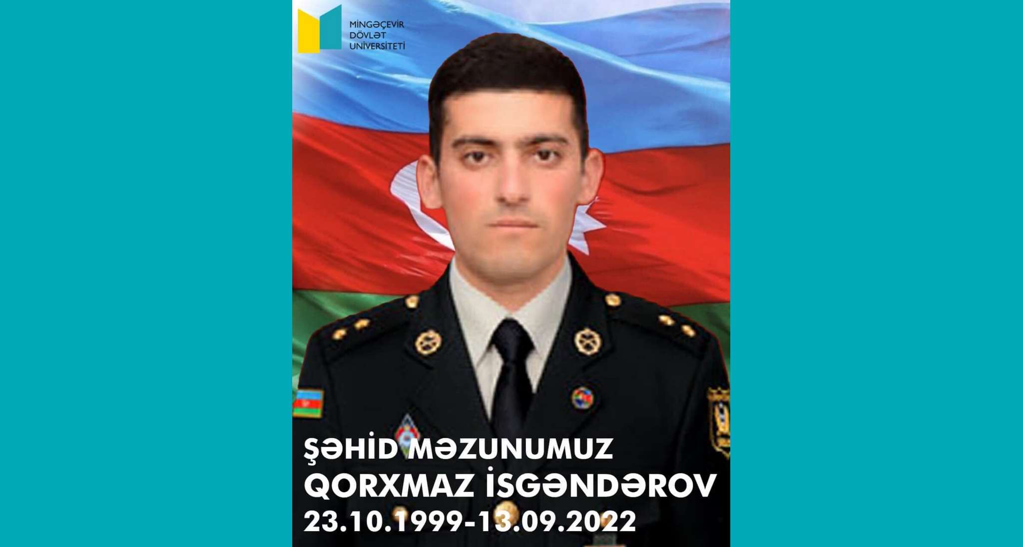 Şəhid məzun Qorxmaz İsgəndərovun məzarı ziyarət edilib