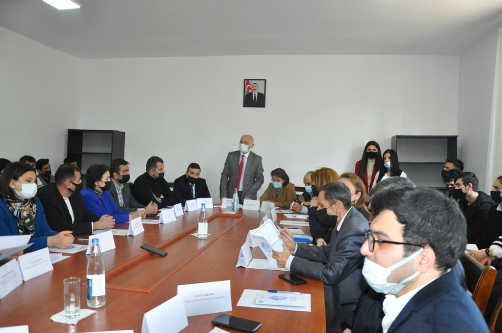  A seminar was held at the Mingachevir State University within the framework of the Erasmus + project.