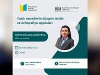 MDU-da seminar: Yazılı sənədlərin düzgün tərtibi və orfoqrafiya qaydaları