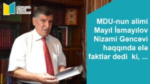 Read more about the article MDU alimi Mayıl İsmayılov Nizami Gəncəvi haqqında elə faktlar dedi ki,…-MARAQLI MÜZAKİRƏ (El TV)