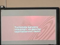 MDU-da seminar: Turizmdə karyera imkanları və gənclər təşkilatlarının təsiri