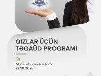 Təhsilin İnkişafı Fondu və “NEQSOL Holding” tələbə qızlar üçün təqaüd proqramı elan edir