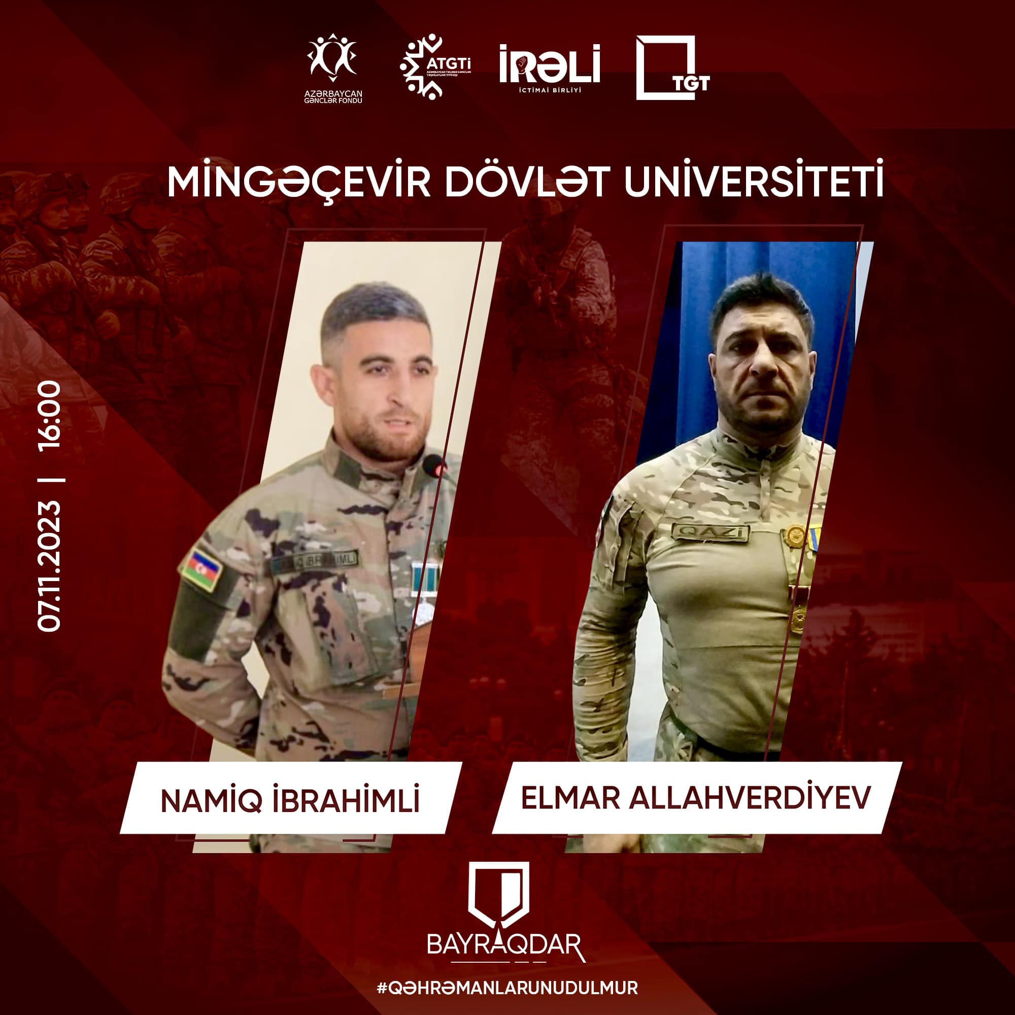 MDU-da Vətən müharibəsi iştirakçıları ilə görüş keçirilib