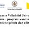 İspaniyanın Valladolid Universiteti Erasmus+  proqramı çərçivəsində tələbə qəbulu elan edir