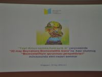 MDU-da “Biomüxtəlifliyin qorunması perspektivləri” mövzusunda elmi-nəzəri seminar keçirilib