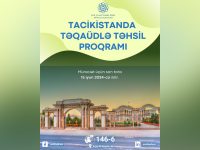 Tacikistanda təqaüdlə təhsil proqramı