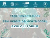 Mingəçevir Dövlət Universitetində (MDU) “Yaşıl həmrəylikdən təhlükəsiz gələcəyə doğru” ekoloji forum keçirilib