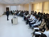 Mingəçevir Dövlət Universitetinin (MDU) tələbələrinə “Özünü kəşf et” mövzusunda təlim keçirilib