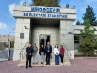 Mingəçevir Dövlət Universitetinin (MDU) tələbələri Mingəçevir SES-ə ekskursiyası edib