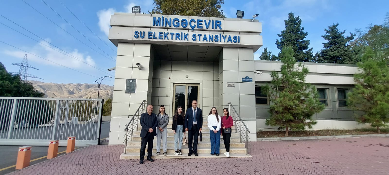 Mingəçevir Dövlət Universitetinin (MDU) tələbələri Mingəçevir SES-ə ekskursiyası edib