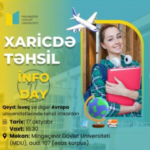 Read more about the article Xaricdə təhsil – infosessiya