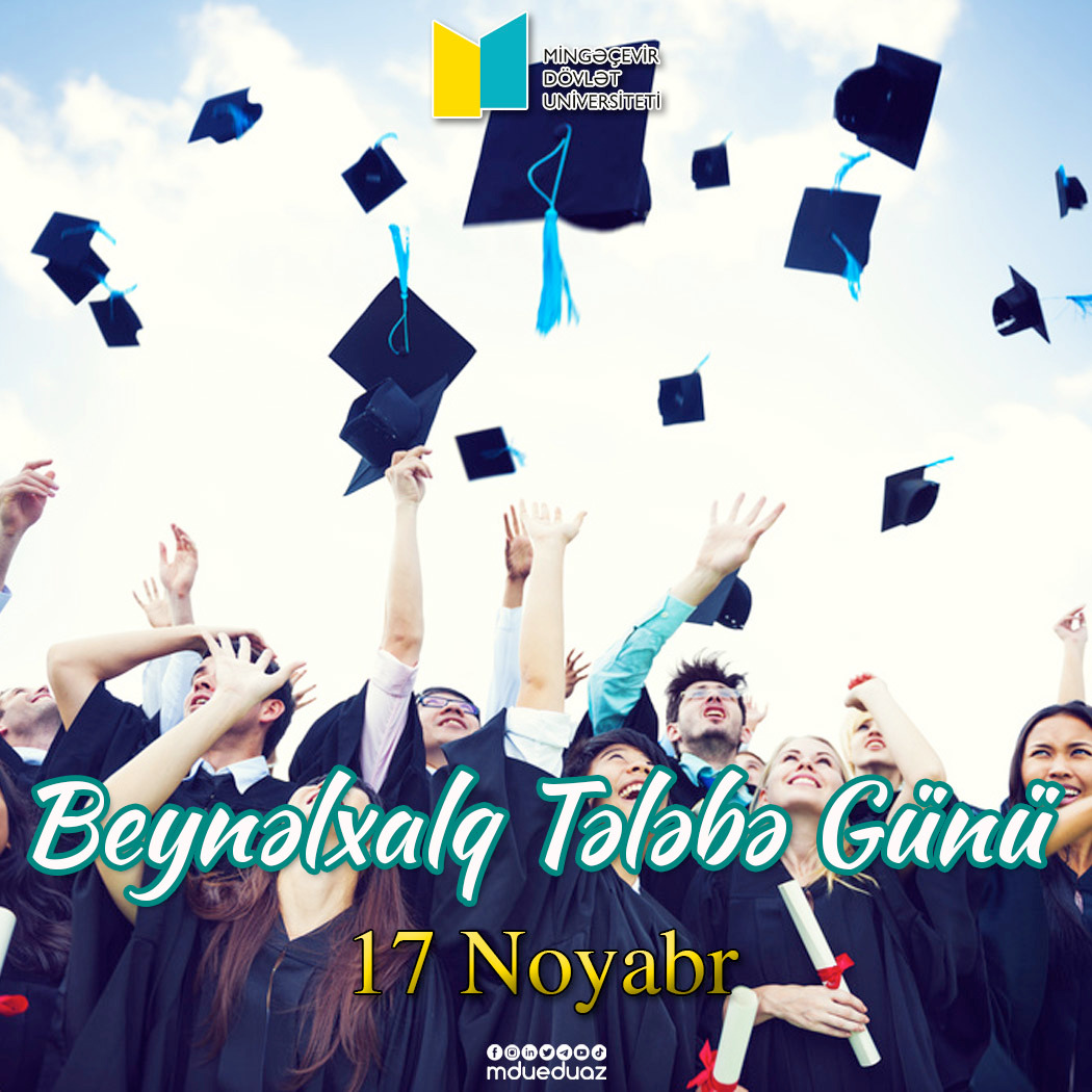 You are currently viewing Mingəçevir Dövlət Universitetinin rektoru v.m.i.e. Üzeyir  Zeynalovun Beynəlxalq Tələbə Günü münasibətilə təbriki