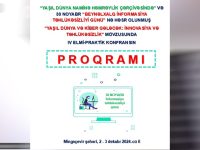 Mingəçevir Dövlət Universitetində (MDU) “Yaşıl dünya naminə həmrəylik ili” çərçivəsində  30 Noyabr  “Beynəlxalq İnformasiya Təhlükəsizilyi Günü” münasibətilə “Yaşıl dünya və kiber gələcək: innovasiya və təhlükəsizlik ” mövzusunda IV tələbə elmi-praktik konfrans təşkil olunub