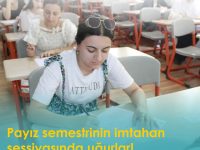 Mingəçevir Dövlət Universitetində (MDU) 2024/2025-ci tədris ilinin payız semestrinin imtahan sessiyasına start verildi