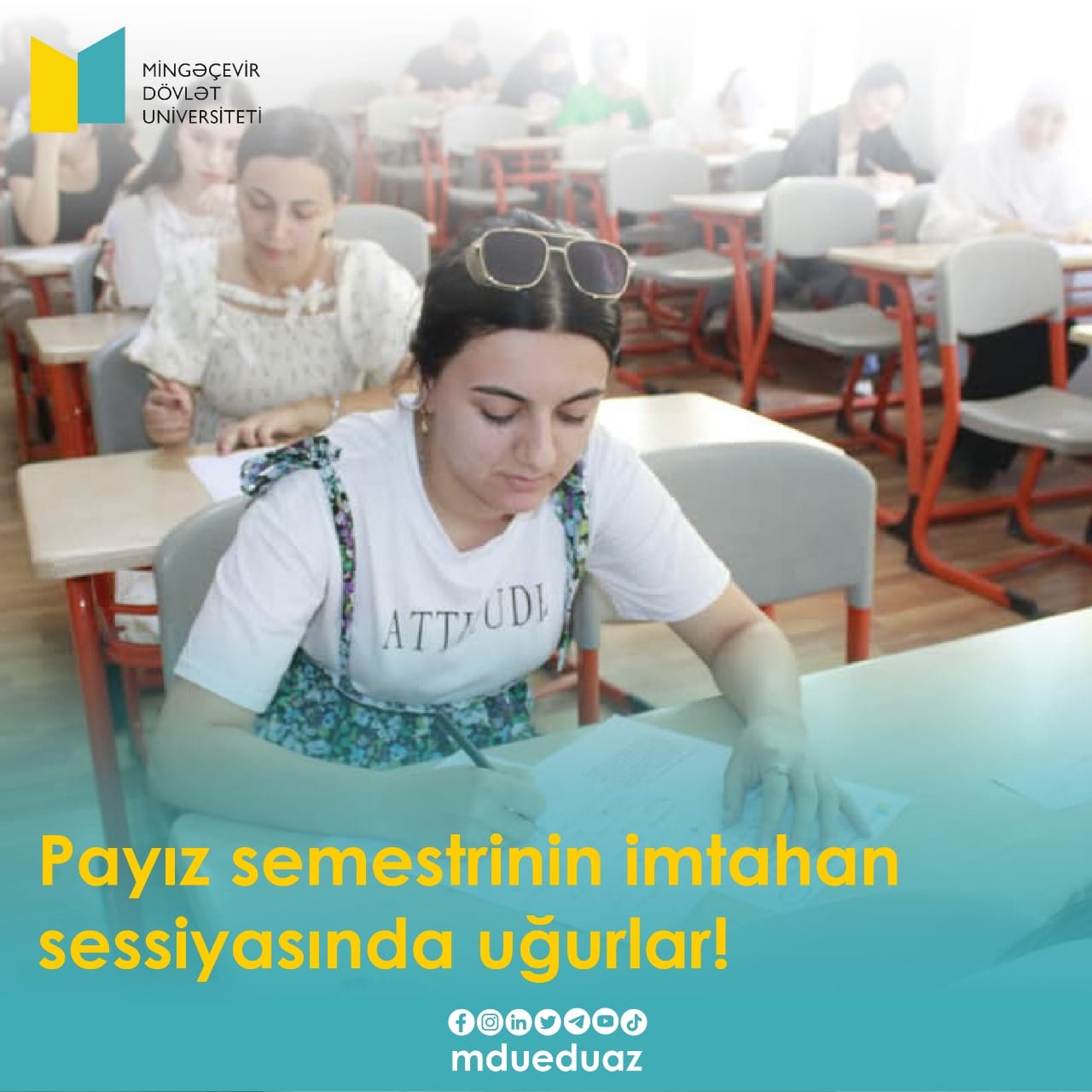 You are currently viewing Mingəçevir Dövlət Universitetində (MDU) 2024/2025-ci tədris ilinin payız semestrinin imtahan sessiyasına start verildi