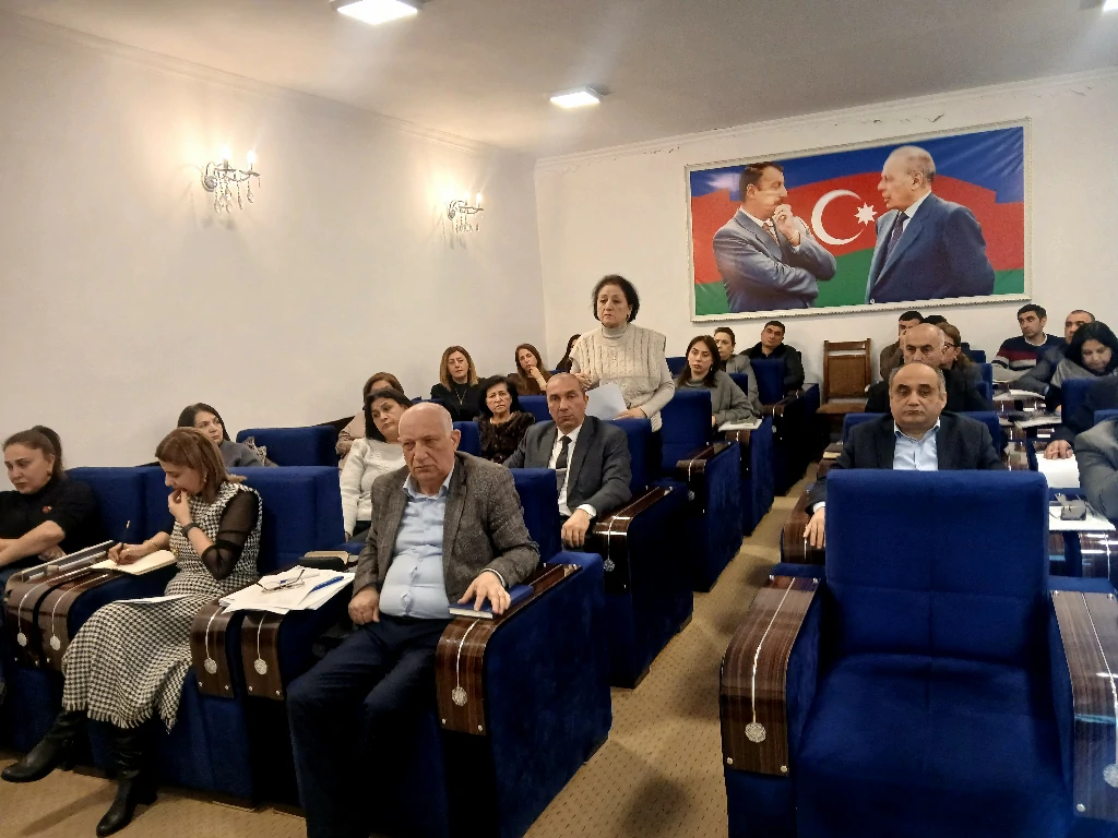 Mingəçevir Dövlət Universitetində (MDU) 2025-ci ildə nəzərdə tutulan institusional akkreditasiya üzrə Özünütəhlil hesabatını hazırlamaq üçün yaradılan təşkilat komissiyasının növbəti iclası keçirilib