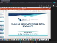 Mingəçevir Dövlət Universitetində “Təhsildə ölçmə və dəyərləndirmədə əsas anlayışlar” mövzusunda  ustad dərs keçirilib