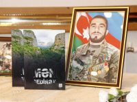 Mingəçevir Dövlət Universitetində şəhid Fuad Xankişiyevin xatirəsinə həsr olunmuş təqdimat mərasimi keçirilib