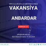 Mingəçevir Dövlət Universiteti Anbardar vəzifəsinə vakansiya elan edir