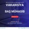 Mingəçevir Dövlət Universiteti Baş mühasib vəzifəsinə vakansiya elan edir