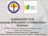 Dahi Azərbaycan alimi və mütəfəkkiri Nəsrəddin Tusiyə həsr edilmiş Beynəlxalq Mühəndislik və Tədbiqi elmlər Konfransı