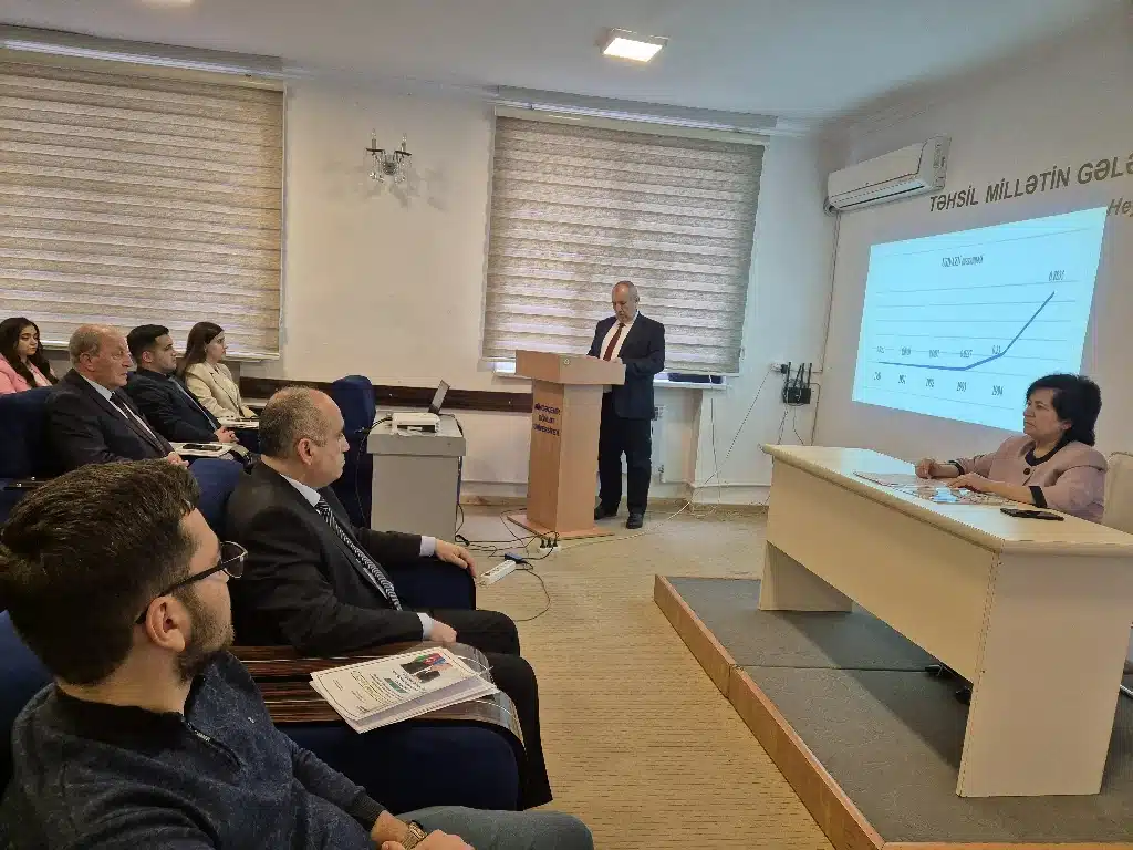 You are currently viewing Mingəçevir Dövlət Universitetində “Heydər Əliyev irsi Azərbaycan xalqının milli sərvətidir” mövzusunda Respublika elmi konfransının bölmə iclasları keçirilib