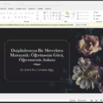 MDU-da Düzce Universiteti ilə əməkdaşlıq çərçivəsində növbəti ustad dərsi keçirilib