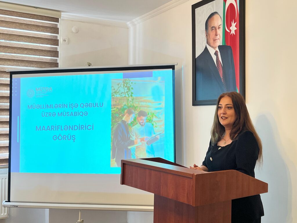 MDU-da Müəllimlərin işə qəbulu üzrə müsabiqə ilə bağlı maarifləndirici görüş keçirilib