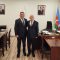 Rektor Anar Eminov universitetin monitorinq qrupunun rəhbəri ilə görüşüb