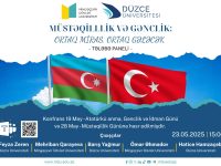 Mingəçevir Dövlət Universiteti və Düzce Universitetinin birgə təşkilatçılığı ilə tələbə konfransı keçirilib