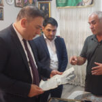 Mingəçevir Dövlət Universitetinin əməkdaşları Qurban bayramı münasibətilə şəhid ailələrini ziyarət ediblər