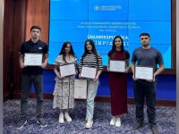 Mingəçevir Dövlət Universitetinin tələbələri “Vergilər” mövzusunda ümumrespublika olimpiadasında iştirak ediblər