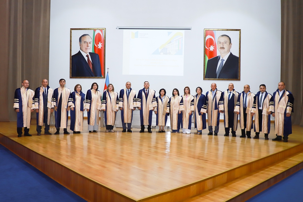 Mingəçevir Dövlət Universitetinin Elmi Şurasının Şəkidə iclası keçirilib: Tələbələrə əlavə təqaüdlərin verilməsi və differensial əmək haqqı sisteminə keçidlə bağlı qərarlar qəbul edilib