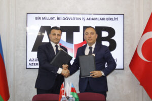 Read more about the article Mingəçevir Dövlət Universiteti və Azərbaycan-Türkiyə İş Adamları Birliyi arasında əməkdaşlığa dair Memorandum imzalanıb