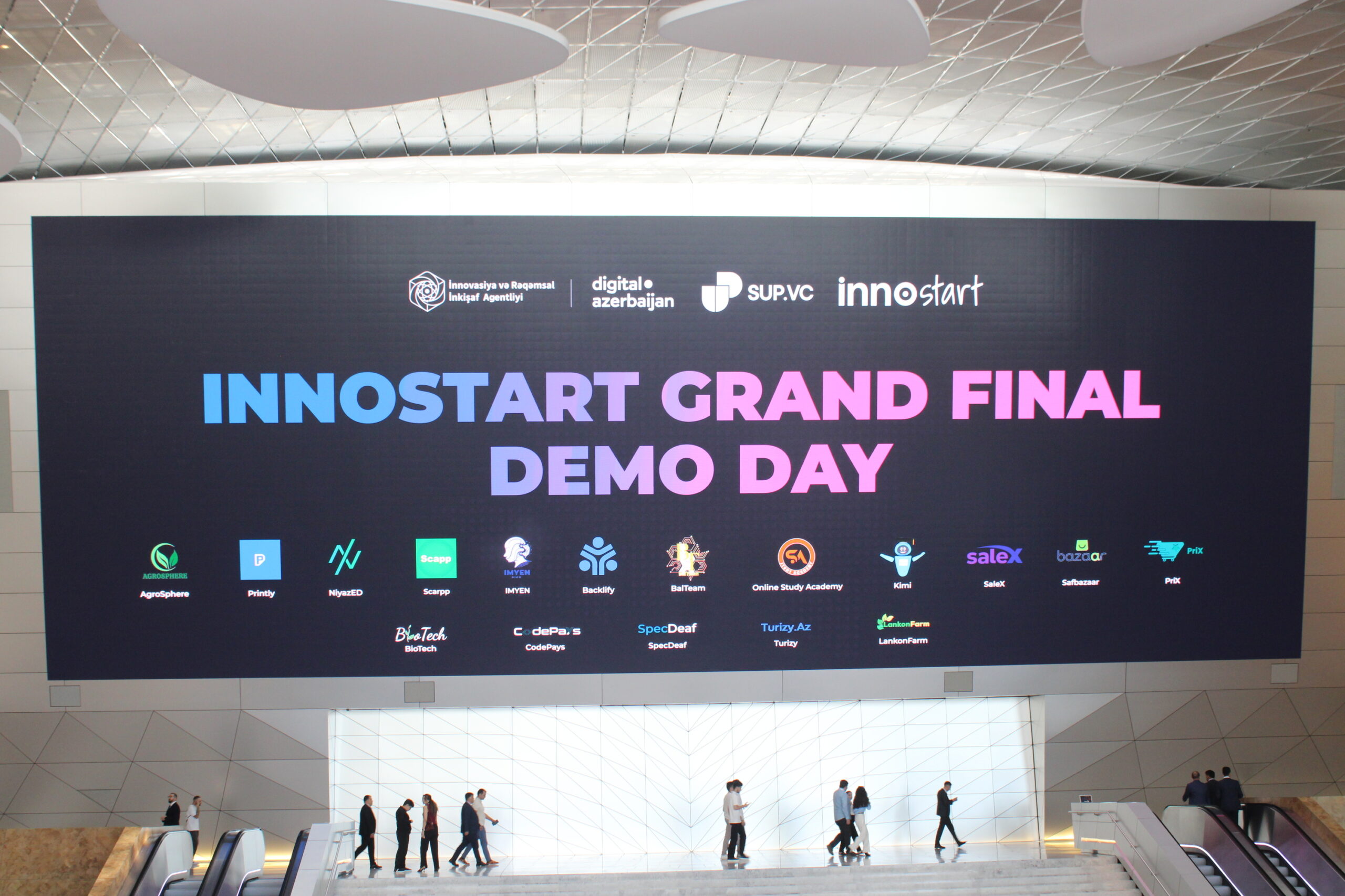 Mingəçevir Dövlət Universitetinin rektoru Anar Eminov “Innostart Grand Final – Demo Day” tədbirində iştirak edib