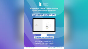 Подробнее о статье 2025/2026-CI TƏDRİS İLİNDƏ MİNGƏÇEVİR DÖVLƏT UNİVERSİTETİNƏ QƏBUL OLUNAN ABİTURİYENTLƏRİN NƏZƏRİNƏ!