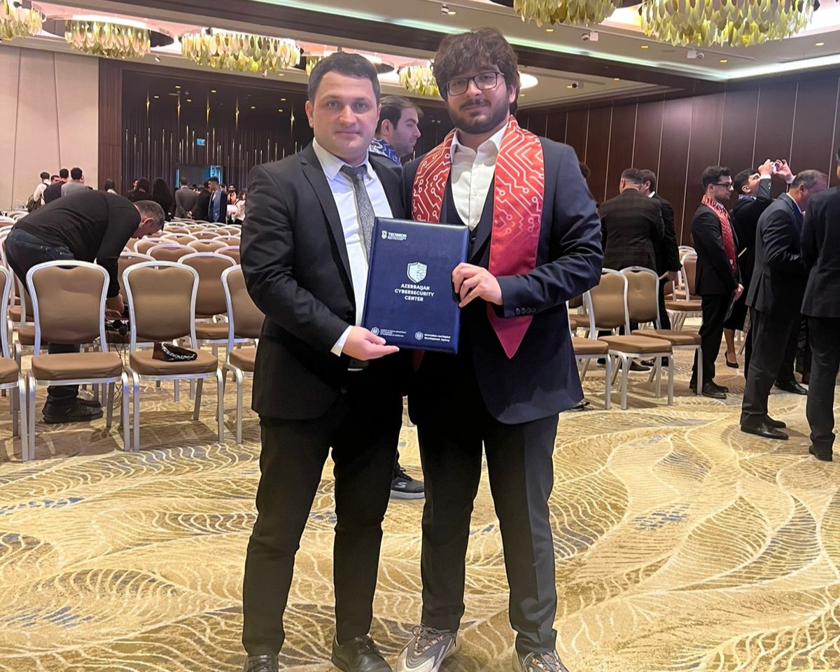 Вы сейчас просматриваете A Student of Mingachevir State University Graduated with High Achievement from the Azerbaijan Cybersecurity Center