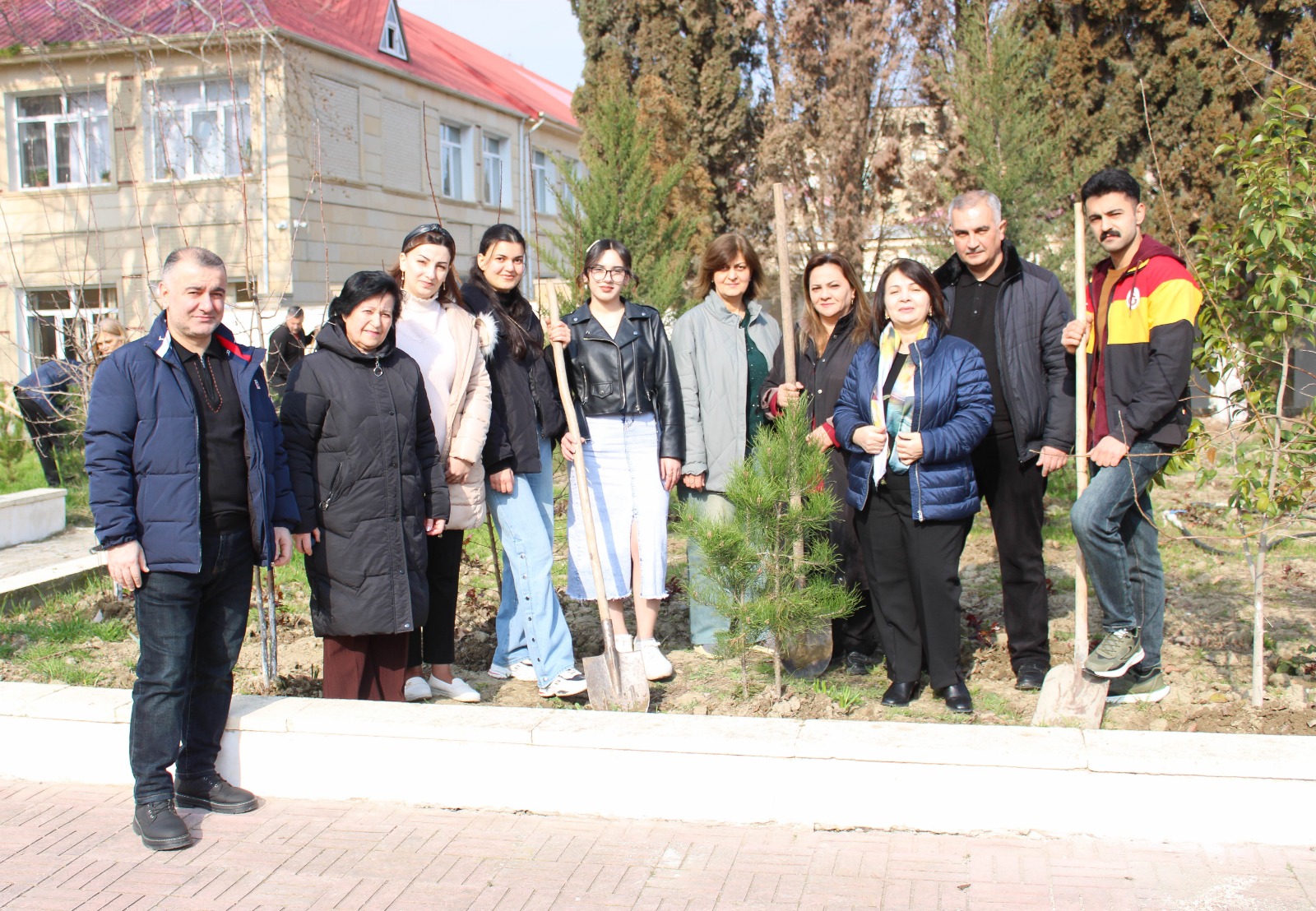 Davamlı inkişaf və ekoloji məsuliyyət istiqamətində təşəbbüs: Mingəçevir Dövlət Universitetində iməcilik keçirilib