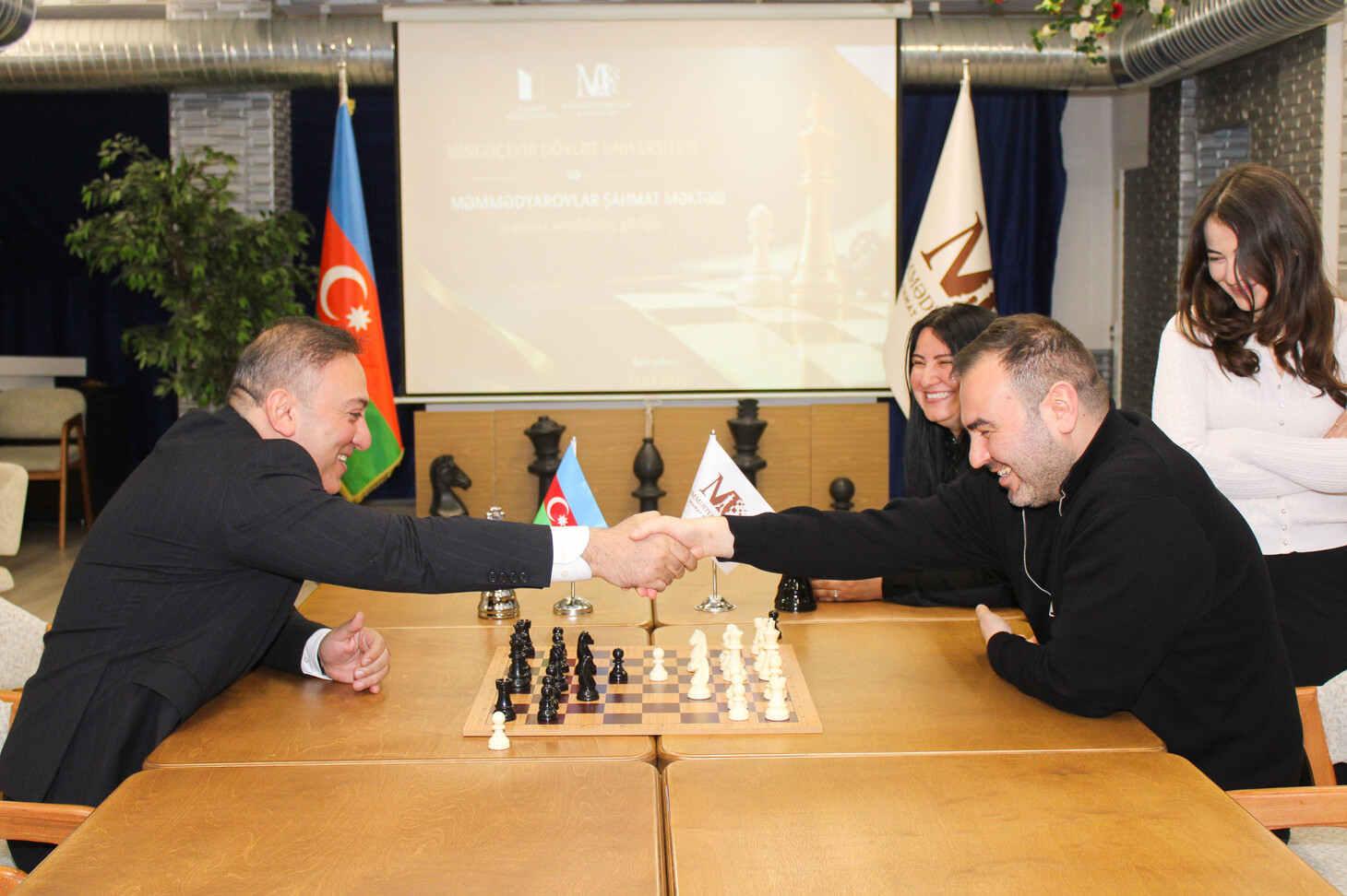 Gələcəyin qrossmeysterləri Mingəçevirdə yetişəcək: Mingəçevir Dövlət Universiteti və Məmmədyarovlar süni intellektlə şahmatı birləşdirir