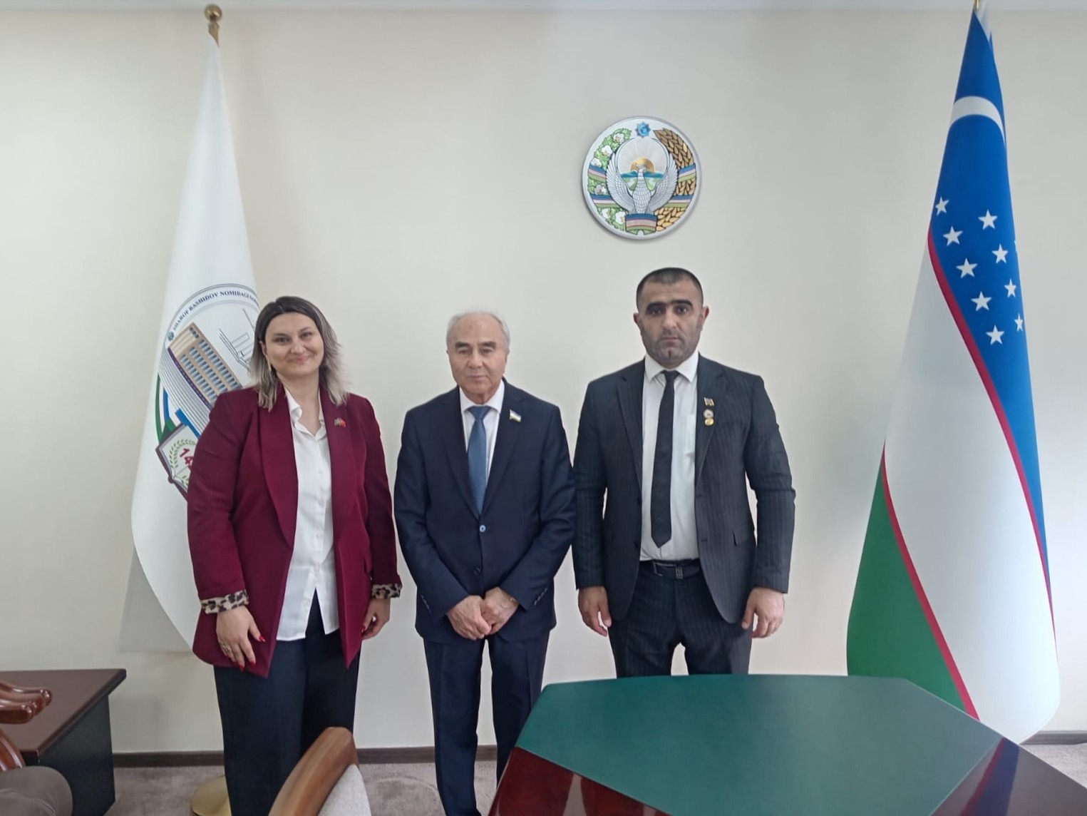 Mingəçevir Dövlət Universitetinin müəllim və tələbəsi Səmərqənd Dövlət Universitetində beynəlxalq təcrübə qazanıblar