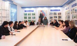Read more about the article A Seminar Dedicated to the 34th Anniversary of the Khojaly Genocide Was Held at Mingachevir State University