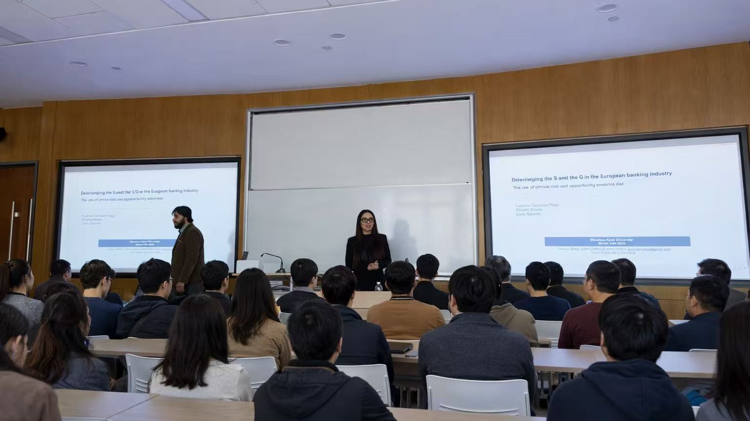 Employees of Mingachevir State University Participated in a Lecture on ESG Factors in the European Banking Sector