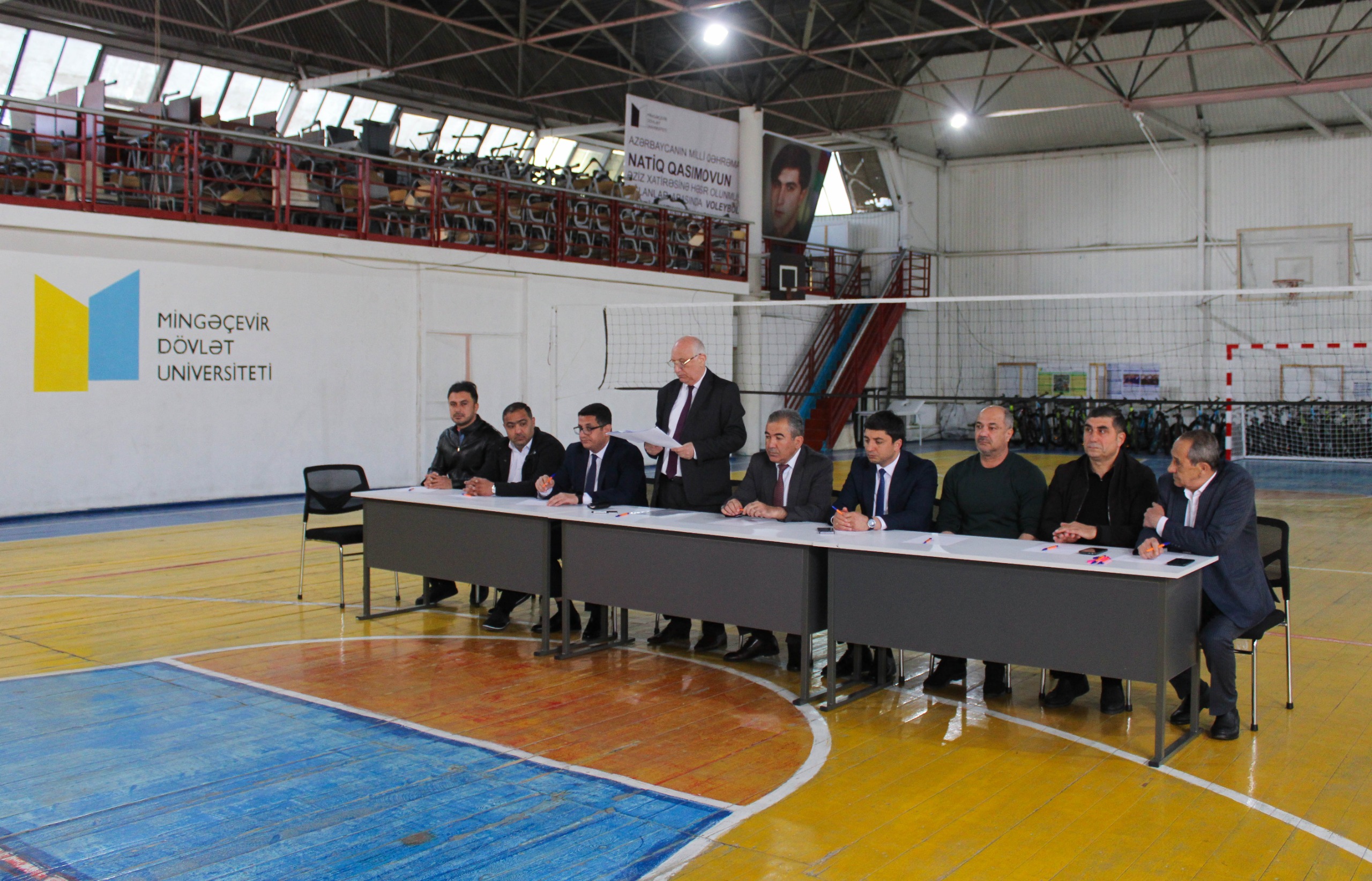 Event Dedicated to the Modernization of Sports Infrastructure Held at Mingachevir State University