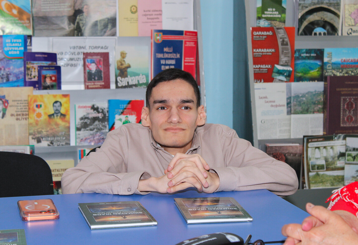 Mingachevir State University Student’s Book Receives Great Interest from Readers in Mingachevir