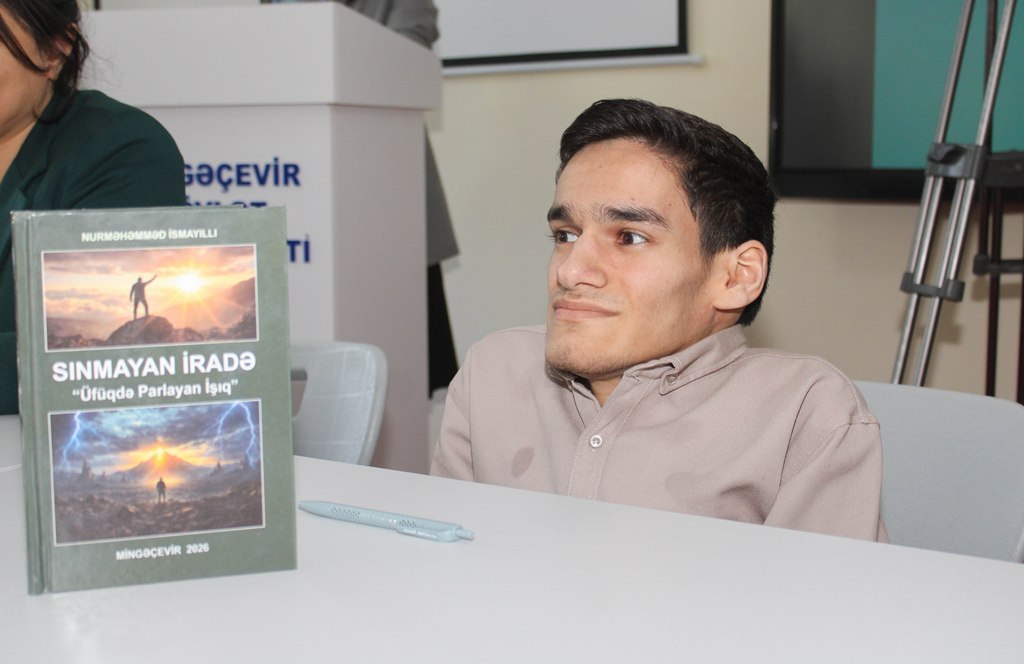 Presentation Ceremony of the Book “Unbreakable Will, the Light Shining on the Horizon” by a Student of Mingachevir State University Held