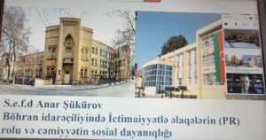 Подробнее о статье Seminar on the Role of Public Relations in Crisis Management Held at Mingachevir State University