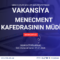 Mingəçevir Dövlət Universitetinin Menecment kafedrasının müdiri vəzifəsi üzrə müsabiqə elanı